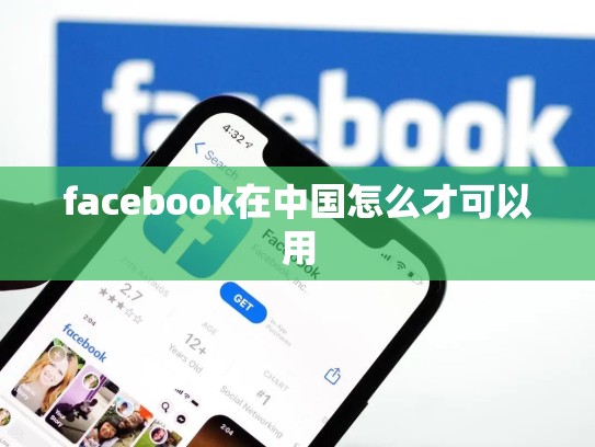 facebook在中国怎么才可以用