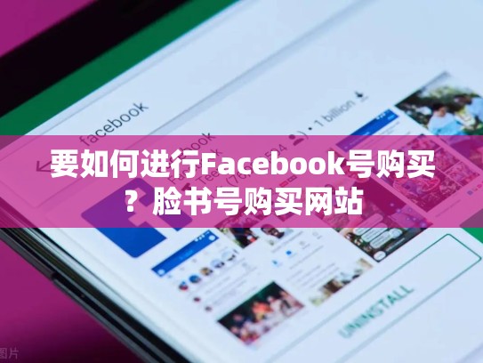 要如何进行Facebook号购买?脸书号购买网站