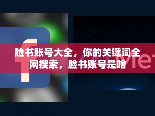脸书账号大全,你的关键词全网搜索,脸书账号是啥