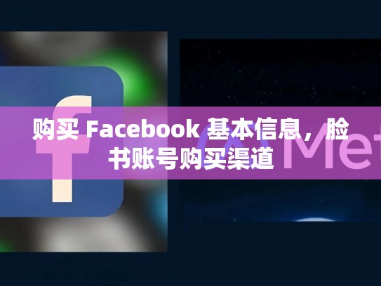 购买 Facebook 基本信息,脸书账号购买渠道