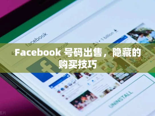 Facebook 号码出售,隐藏的购买技巧