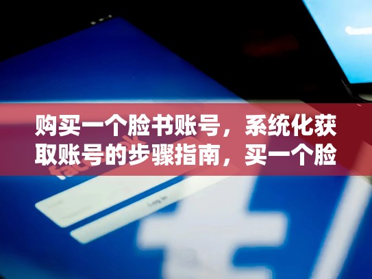 购买一个脸书账号,系统化获取账号的步骤指南,买一个脸书账号多少钱