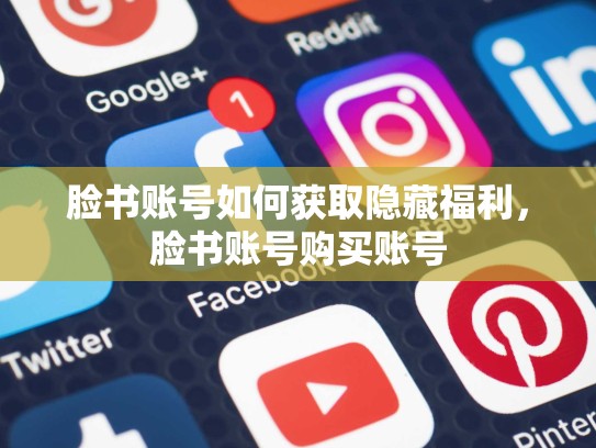 脸书账号如何获取隐藏福利,脸书账号购买账号
