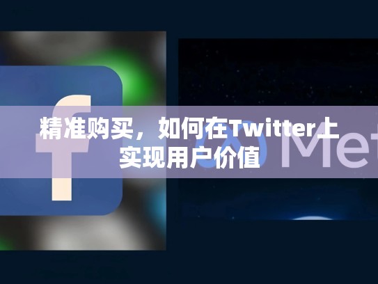 精准购买,如何在Twitter上实现用户价值