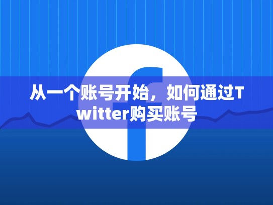 从一个账号开始,如何通过Twitter购买账号