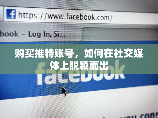 购买推特账号,如何在社交媒体上脱颖而出