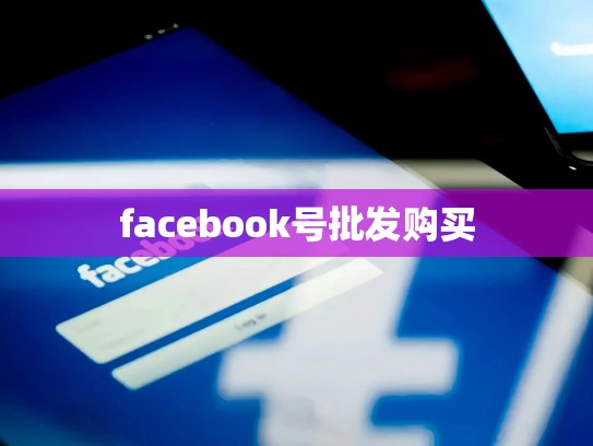 facebook号批发购买