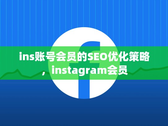 ins账号会员的SEO优化策略,instagram会员