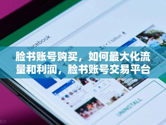 脸书账号购买，如何最大化流量和利润，脸书账号交易平台