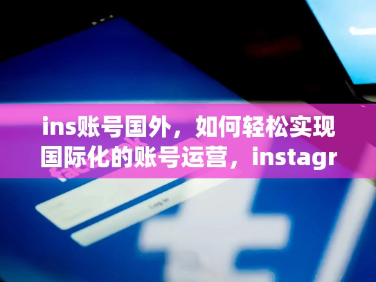 ins账号国外,如何轻松实现国际化的账号运营,instagram国外账号