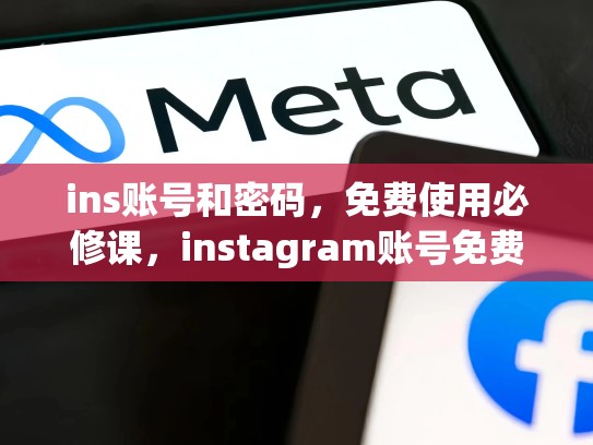 ins账号和密码,免费使用必修课,instagram账号免费
