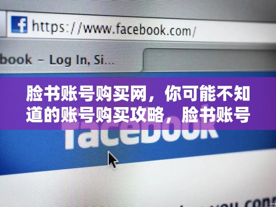 脸书账号购买网，你可能不知道的账号购买攻略，脸书账号购买网址是什么