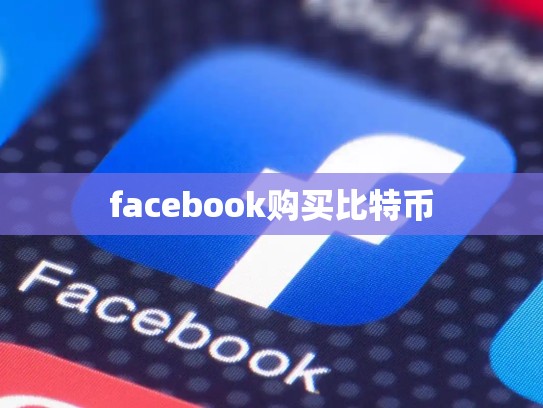facebook购买比特币