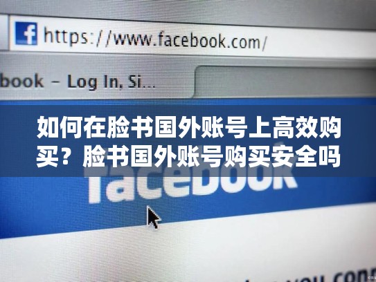 如何在脸书国外账号上高效购买？脸书国外账号购买安全吗