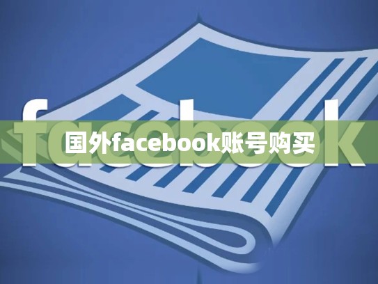 国外facebook账号购买