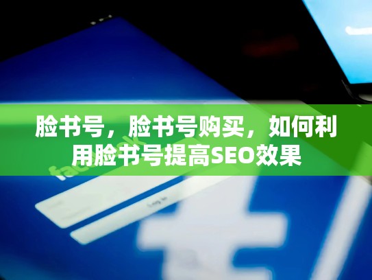 脸书号，脸书号购买，如何利用脸书号提高SEO效果