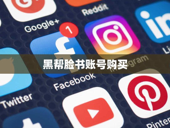 黑帮脸书账号购买