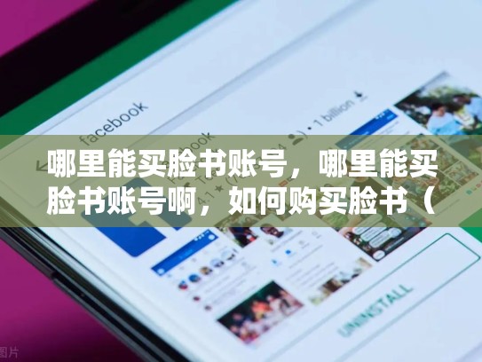 哪里能买脸书账号，哪里能买脸书账号啊，如何购买脸书（Facebook）账号？