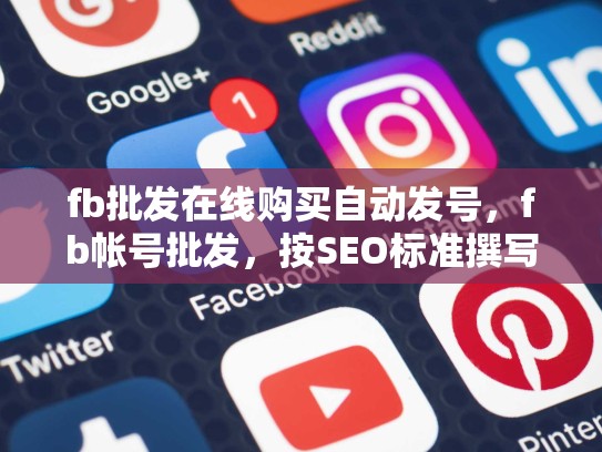 fb批发在线购买自动发号，fb帐号批发，按SEO标准撰写的文章标题