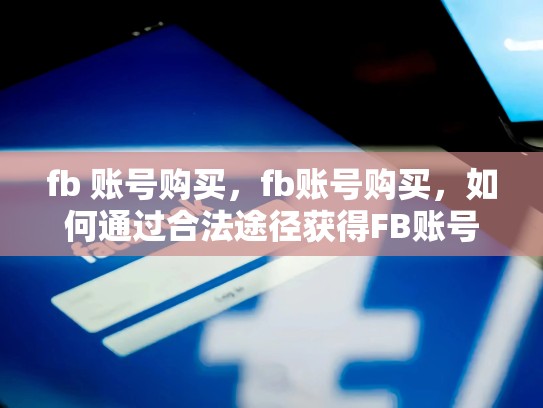 fb 账号购买，fb账号购买，如何通过合法途径获得FB账号并提升SEO排名