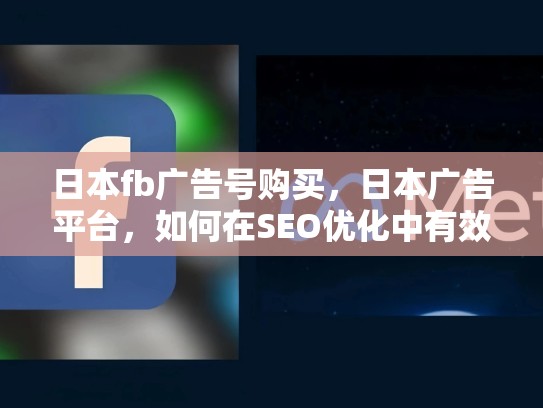 日本fb广告号购买，日本广告平台，如何在SEO优化中有效使用日本FB广告号购买关键词？