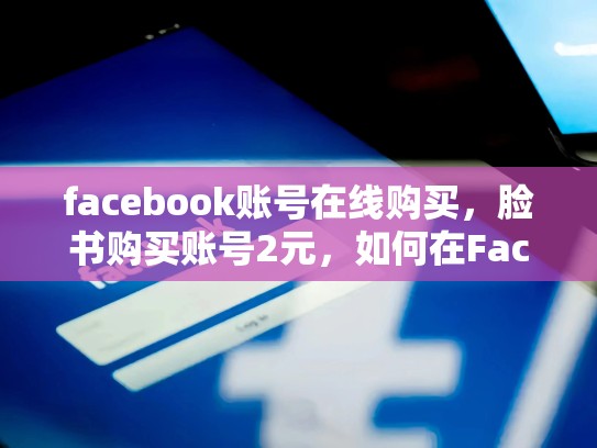 facebook账号在线购买，脸书购买账号2元，如何在Facebook上进行在线购物？揭秘如何利用Facebook账户进行在线交易