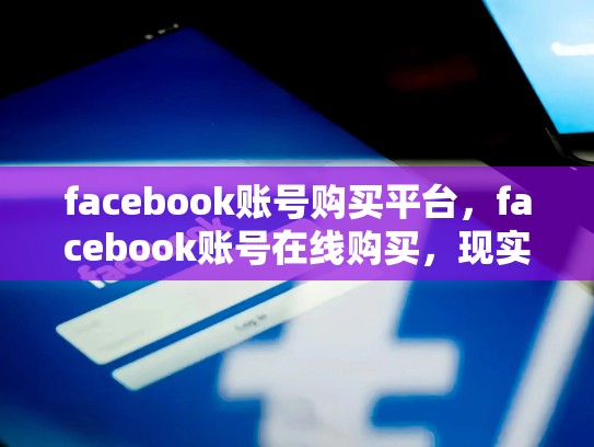 facebook账号购买平台，facebook账号在线购买，现实案例分享