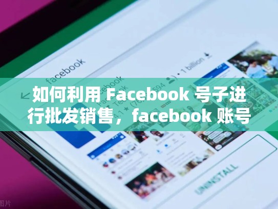 如何利用 Facebook 号子进行批发销售，facebook 账号出售
