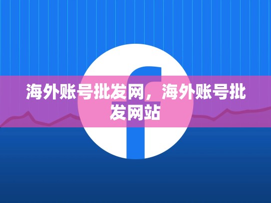 海外账号批发网，海外账号批发网站