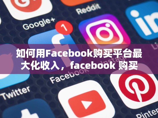 如何用Facebook购买平台最大化收入，facebook 购买