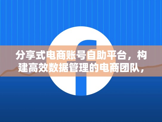 分享式电商账号自助平台，构建高效数据管理的电商团队，脸书账号免费提供