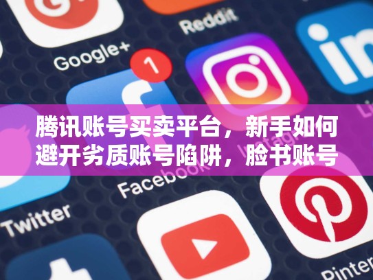 腾讯账号买卖平台，新手如何避开劣质账号陷阱，脸书账号交易平台