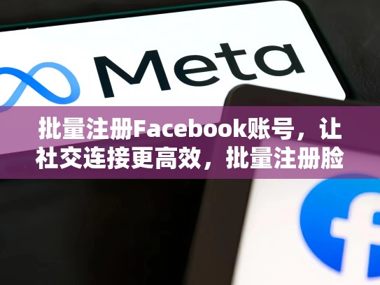 批量注册Facebook账号，让社交连接更高效，批量注册脸书账号是干啥的