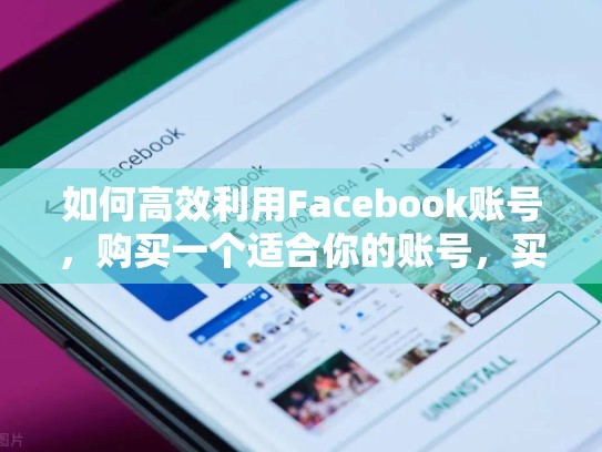 如何高效利用Facebook账号，购买一个适合你的账号，买个脸书账号安全吗