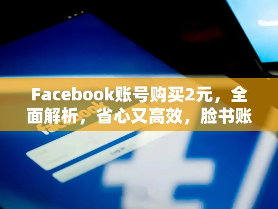 Facebook账号购买2元,全面解析,省心又高效,脸书账号购买2元是真的吗