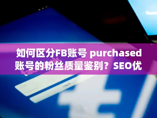 如何区分FB账号 purchased账号的粉丝质量鉴别?SEO优化中的关键点,fb账号去哪里买