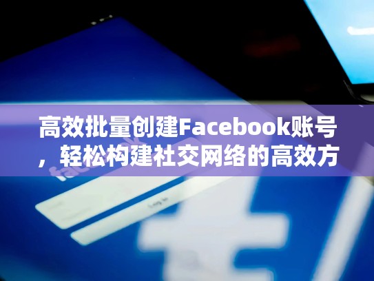 高效批量创建Facebook账号,轻松构建社交网络的高效方法,批量创建脸书账号的技巧是什么